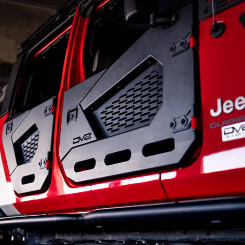 DV8 Offroad 18-22 Jeep Wrangler JL/JT Spec Series Half Doors - Front Set - Image 4