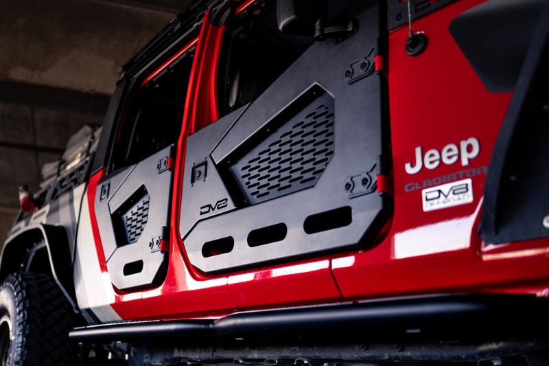 DV8 Offroad 18-22 Jeep Wrangler JL/JT Spec Series Half Doors - Front Set - Image 4