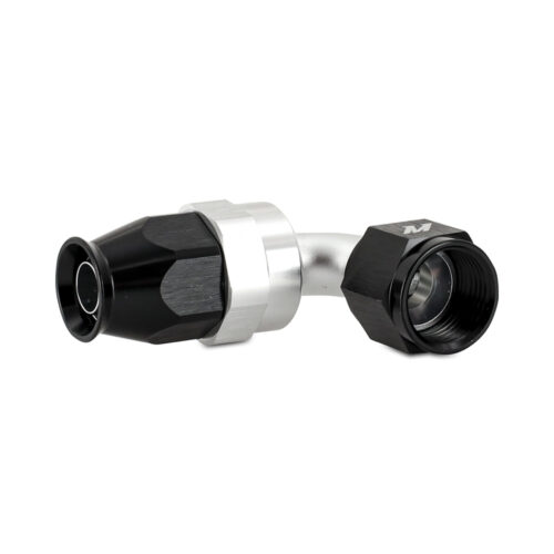 Mishimoto Aluminum PTFE -4AN 90 Degree Fitting Black - Image 2