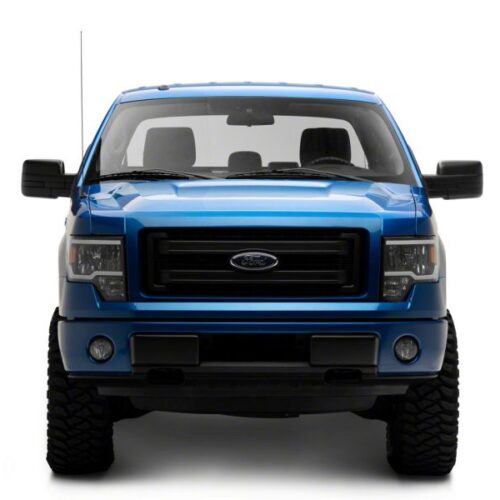 Raxiom for 2009-2014 Ford F-150 Axial Series Headlights w/ LED Bar- Black Housing (Clear Lens) - Image 8