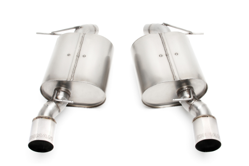 Dinan for 07-11 BMW 335i/335xi (E90) Free Flow Axleback Exhaust System - Polished Tips