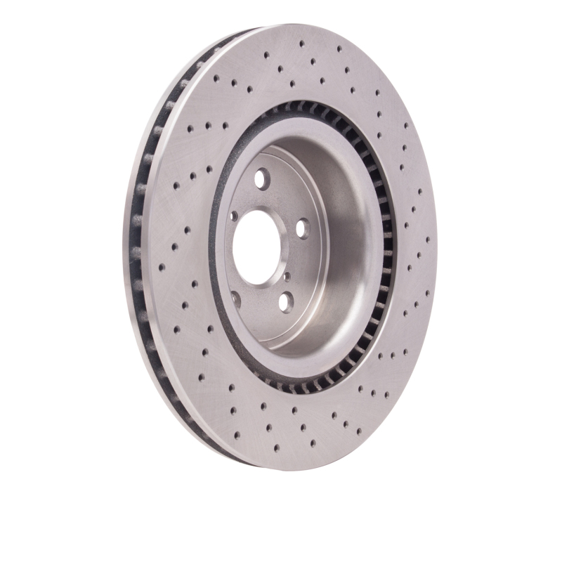 DFC 08-14 Lexus IS F Front Drilled Brake Rotor - Image 3