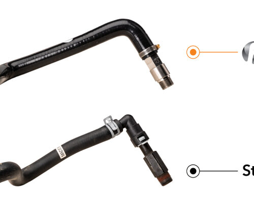 Fleece Performance 03-24 Ram 2500/3500 Cummins Heater Core Replacement Hose & Fitting - Image 5