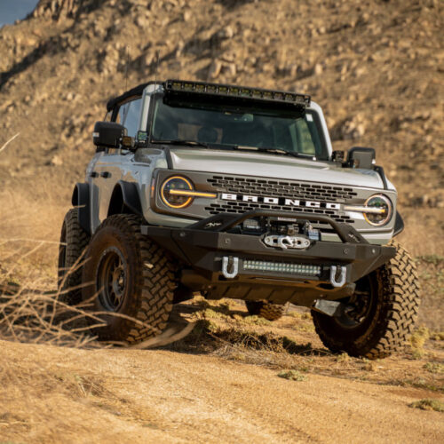 DV8 Offroad 2021 Ford Bronco A Pillar Dual Light Pod Drop Mounts - Image 3