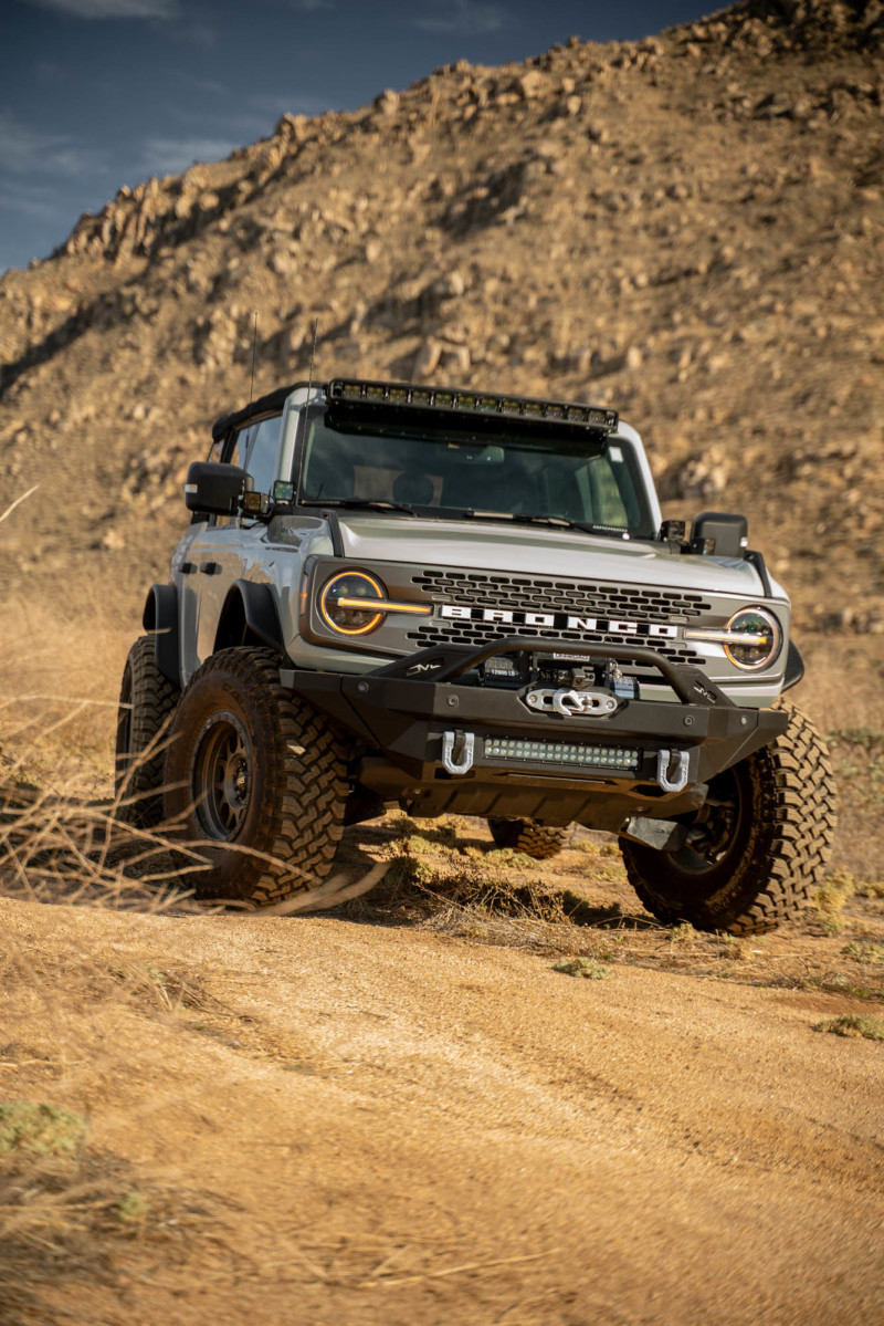 DV8 Offroad 2021 Ford Bronco A Pillar Dual Light Pod Drop Mounts - Image 3