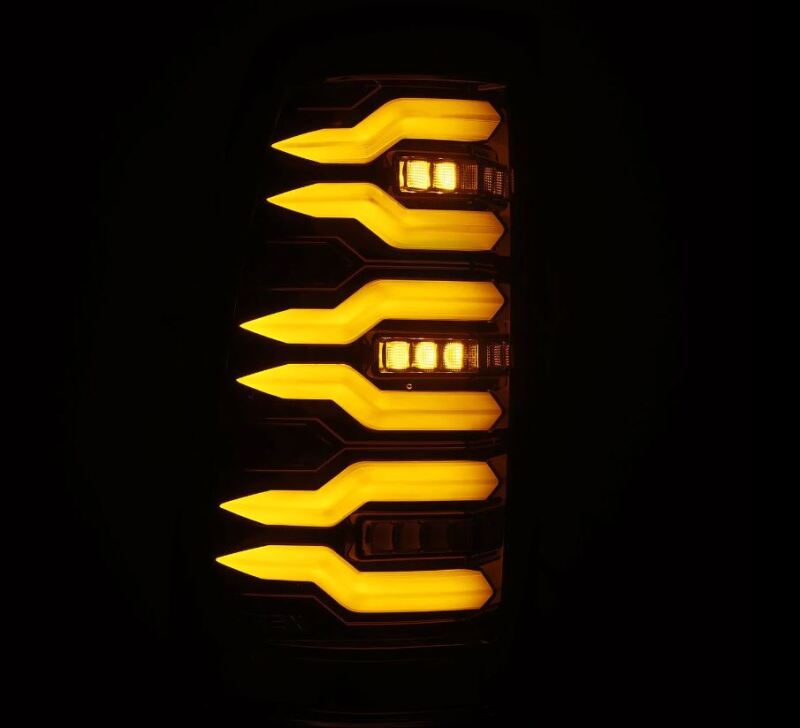 AlphaRex 99-06 Chevrolet Silverado Sierra LUXX-Series LED Tail Lights Alpha-Black - Image 3