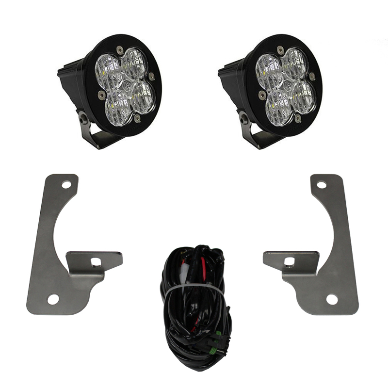 Baja Designs for 13-16 Jeep JK Rubicon X/10th Anne/Hard Rock Squadron-R Sport LED Light Kit