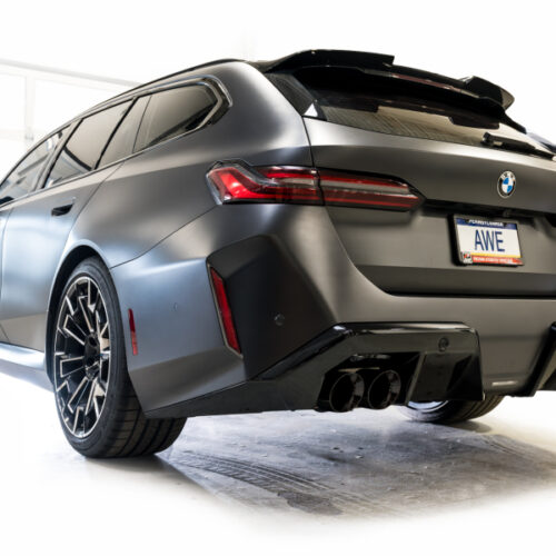 AWE Tuning Touring Edition Cat-Back Exhaust - Diamond Black Tips for BMW G90/G99 M5 - Image 8