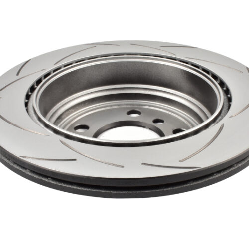 DBA 13-15 BMW 320i AWD Rear Slotted Street Series Rotor - Image 7