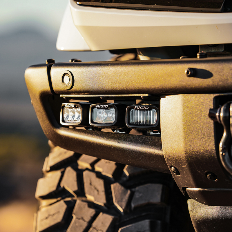 Rigid Industries for 2021+ Ford Mod Bumper Triple SR-M Fog Light Kit - Image 4
