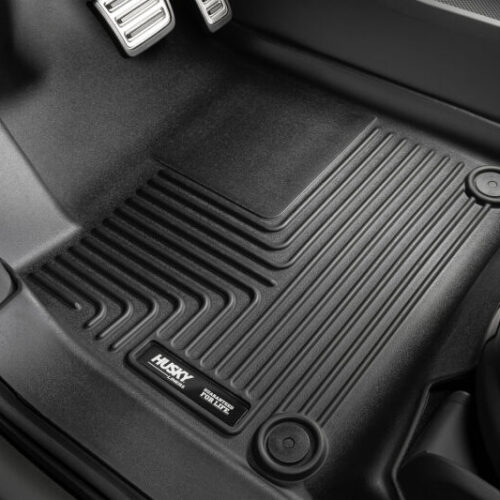 Husky Liners 2024 Toyota Tacoma Crew Cab w/Automatic Trans. X-act Contour Front Floor Liner - Black - Image 9