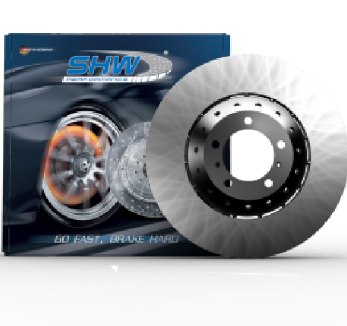 SHW 20-26 Audi A6 Allroad Premium Front Smooth Lightweight Brake Rotor (4K0615301G)