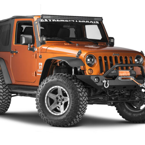 Raxiom for 2007-2018 Jeep Wrangler JK 50-Inch LED Light Bar Windshield Mount w/ Auxiliary Bracket - Image 6
