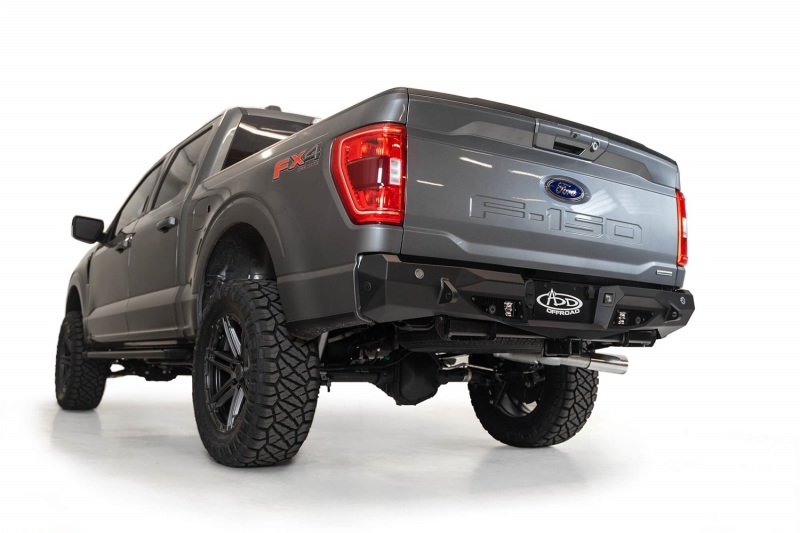 Addictive Desert Designs for 2021 Ford F-150 Stealth Fighter Rear Bumper w/ Back up Sensors - Image 2