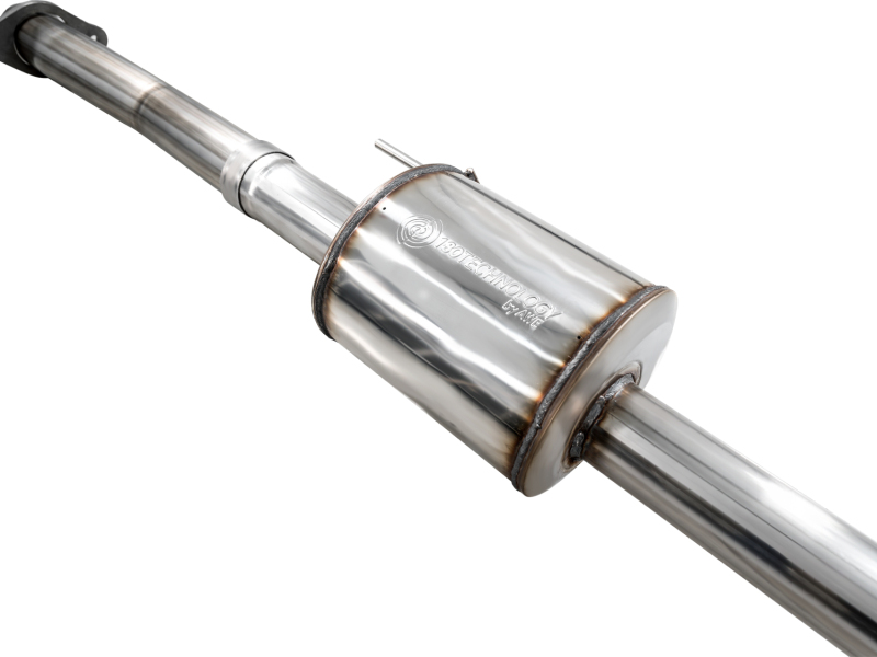 AWE Tuning Cat-Back Exhaust - 4.5in Dual Side Exit Chrome Tips for 21-25 Ford F150 (14th Gen Reg Cab) - Image 8