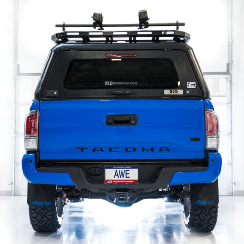 AWE Tuning Exhaust with BashGuard - No Tips for 2016-2022 Toyota Tacoma 0FG - Image 5