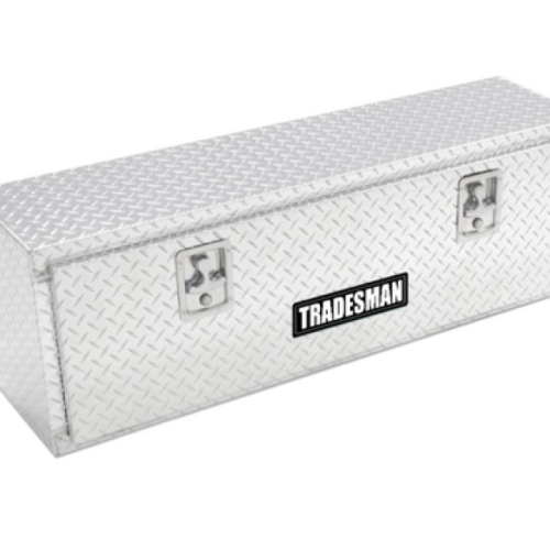 Tradesman Aluminum Top Mount L-Wing Box (72in.) - Brite