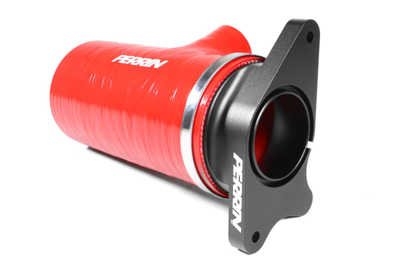PERRIN 22-26 Subaru WRX Short Type Turbo Inlet Hose - Red - Image 5