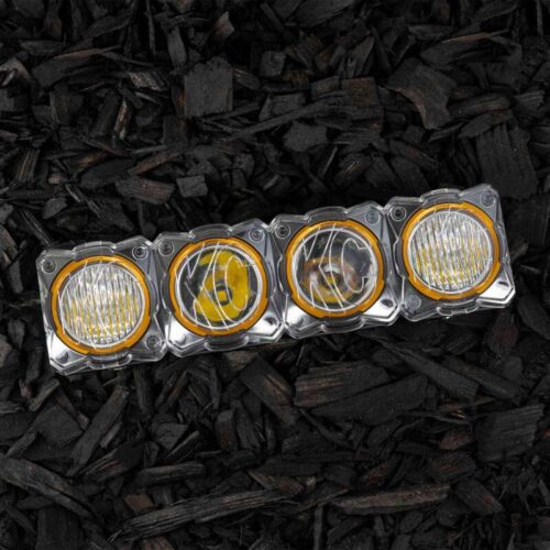 KC HiLiTES FLEX ERA LED Light Bar 10in. Light Shield - Clear (SHIELD ONLY) - Image 3