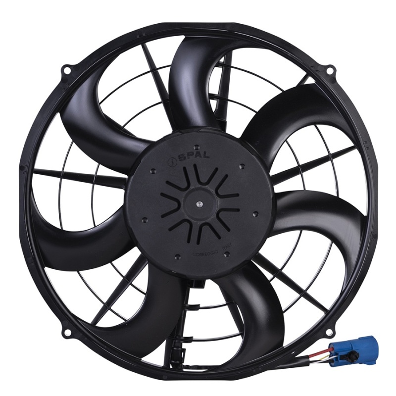 SPAL 500W 16in Drop-In Brushless Fan w/Jumper Harness - Image 2
