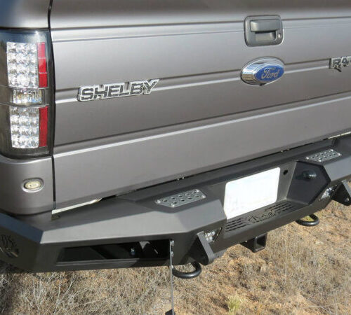 Alternative view of Addictive Desert Designs for 10-14 Ford F-150 Raptor HoneyBadger Rear Bumper w/ Tow Hooks