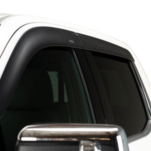 Husky Liners 04-14 Ford F-150 Ext. Cab/SuperCab Ventvisor Low Profile 4pc - Matte Black - Image 4
