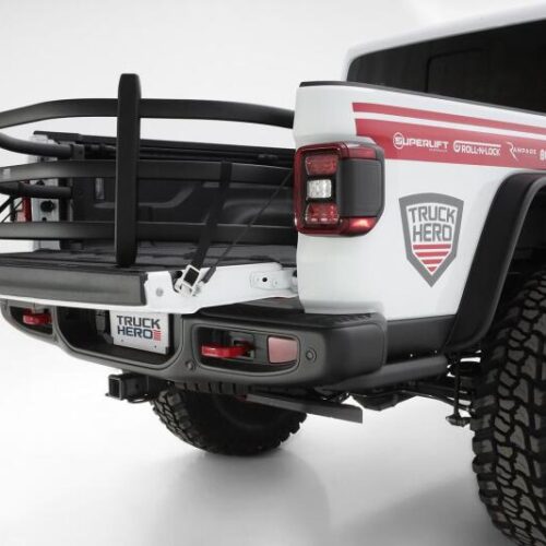 AMP Research BedXtender HD Sport - Black for 20-22 Jeep Gladiator (Does Not Work w/Tonneau Cvrs) - Image 7