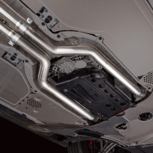 AWE Tuning Touring Edition Cat-Back Exhaust - Chrome Silver Tips for BMW G90/G99 M5 - Image 3