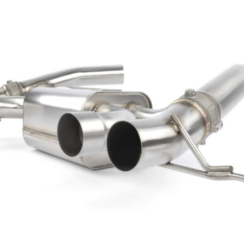 Dinan for 21-27 BMW M3/M4 (G80/G82/G83) Valved Axleback Exhaust System - Black Tips - Image 8