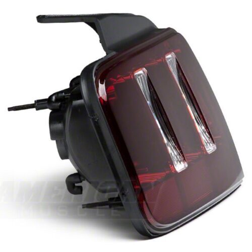 Raxiom for 2005-2009 Ford Mustang Coyote Tail Lights- Black Housing (Smoked Lens) - Image 6