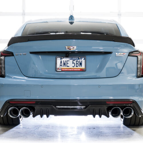 AWE Tuning 22-26 Cadillac CT5-V Blackwing SwitchPath Exhaust - Chrome Silver Tips - Image 9
