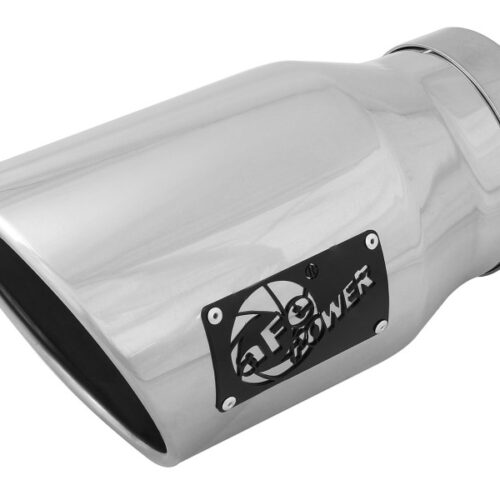 aFe Power Diesel Exhaust Tip Bolt On Black 5in Inlet x 7in Outlet x 12in - Right - Image 3