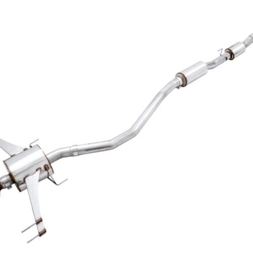 AWE Tuning Touring Edition Exhaust w/Front & Mid Pipe - Diamond Blk Tips for 2017+ Honda Civic Type R