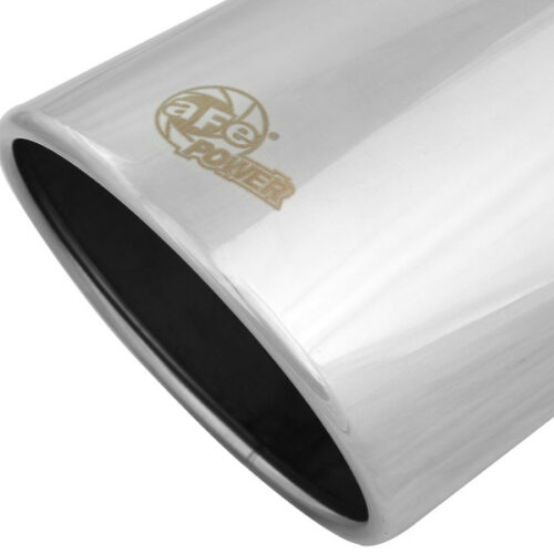 aFe Power Universal Bolt On Exhaust Tip Polished 5in Inlet x 6in Outlet x 12in Long - Image 7