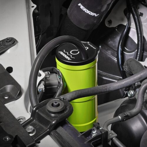 PERRIN 02-26 Subaru WRX / 04-21 STI / 13-26 BRZ/GR86/FRS/86 Coolant Overflow Tank - Neon Yellow - Image 8