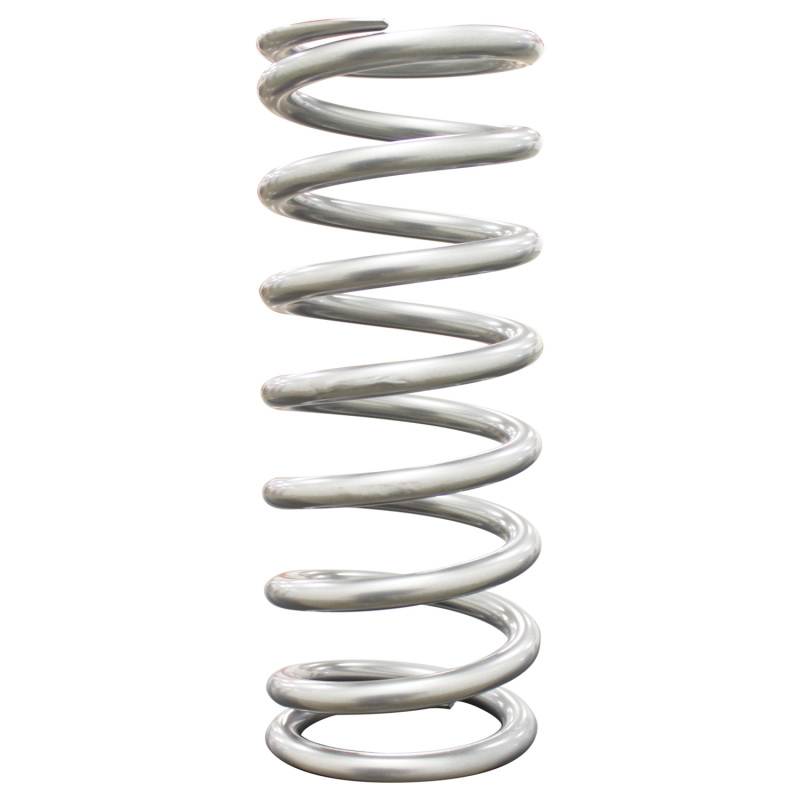 QA1 2-1/2in ID High Travel Spring - 10in Length x 375lbs/in - Silver Powder Coated - Image 2