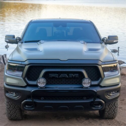 Alternative view of Rigid Industries for 2019+ Dodge Ram 1500 A-Pillar LED Light Mounts