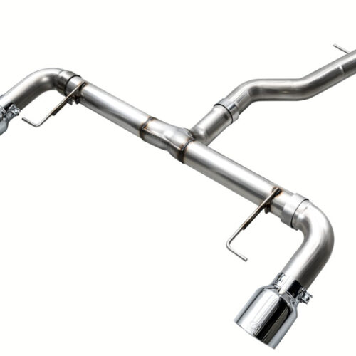 AWE Tuning Track Edition Axle-Back Exhaust - Chrome Silver for 19-23 BMW 330i / 21-23 BMW 430i Base G2X