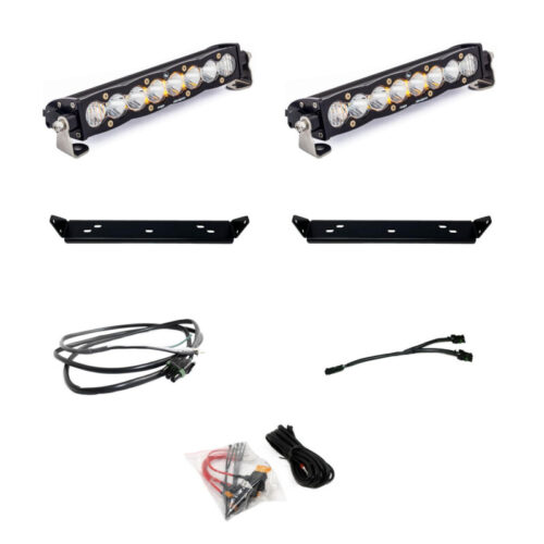 Baja Designs for 2021+ Ford Raptor S8 Behind Grill Kit -10in. Clear D/C