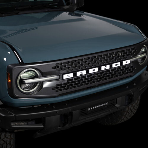 Putco 21-23 Ford Bronco Emblem (Does Not Fit Front Camera Models) - Image 4