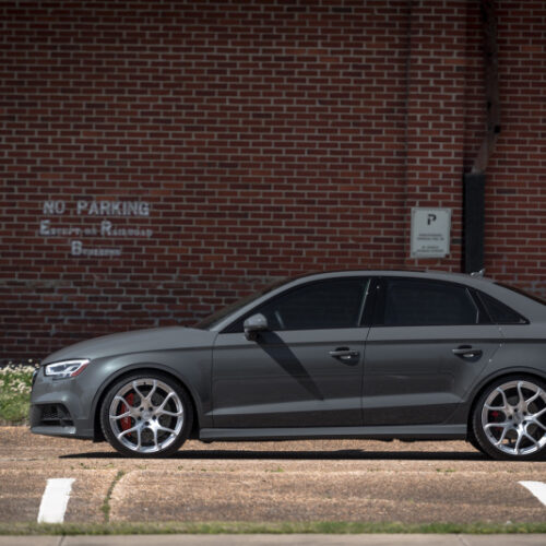 APR A01 Flow Formed - 19x8.5 - 5x112 - ET45 - 66.5mm Center Bore - Hyper Silver Wheel - Image 8