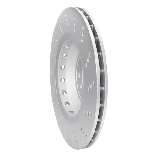 DFC 20-25 BMW X4 Left Rear Drilled GeoSPEC Coated Rotor - Image 4
