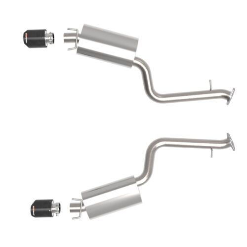 aFe Power Lexus IS350 14-22 V6-3.5L Takeda Axle-Back Exhaust System- Carbon Fiber Tip - Image 4