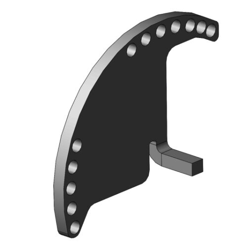Addictive Desert Designs for 2019+ GMC Sierra 1500/2500 Shutter Motor Bracket