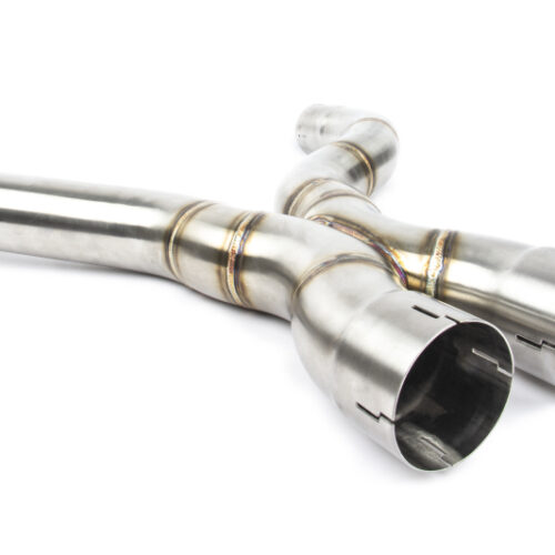Dinan for 18-23 BMW M5 (F90) Resonator Delete Kit - 3.25in - Stainless Steel - Image 3