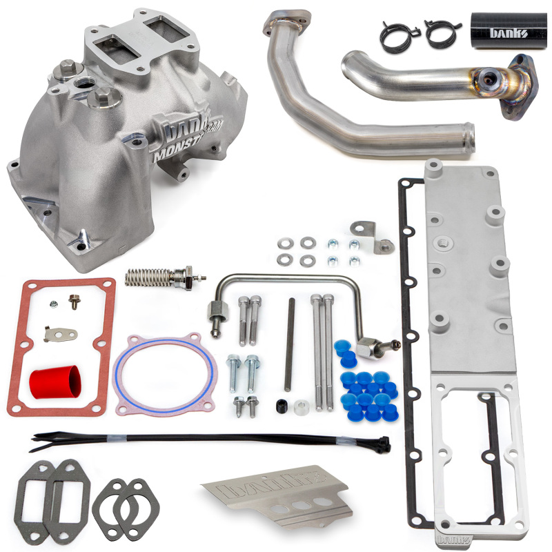 Banks Power 19-24 Ram 3500/4500/5500 6.7L Diesel Monster-Ram Intake System w/Fuel Line - Natural - Image 5