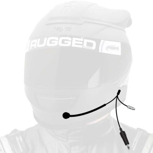 Rugged Radios HK-IF Racing Helmet Kits - NASCAR / IMSA / Peltor IMSA / Straight Cord / Without Speaker