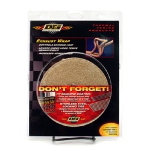 DEI 10101 Exhaust Wrap 1in x 50ft - Tan - Image 10