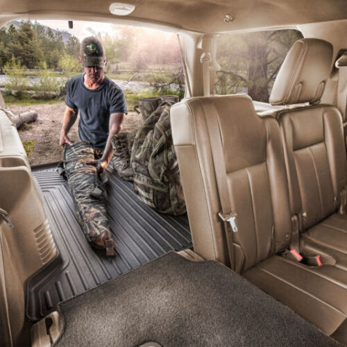 Husky Liners 22-23 Lexus LX600 WeatherBeater Cargo Liner - Black - Image 5