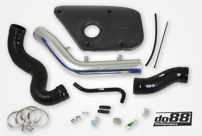 do88 Volvo S60 V60 V70 T6 Inlet Pipe Black Hoses Plastic cover